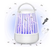 Lampa przeciw komarom UV 2w1 z lampką nocną USB