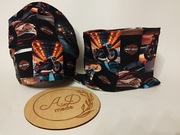 Komplet zestaw czapka komin Motor Harley Davidson bawełniany  