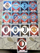 Topps Match Attax Zestaw 13 kart z herbami klubów
