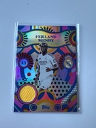 Ferland Mendy Topps Real Madrid – numerowana karta z materiałem 