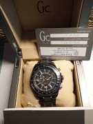 Zegarek męski Guess Collection Swiss Made Chronograf + dokumenty i pudełko