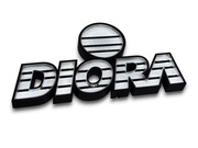 Lampka ścienna / stojąca DIORA / biurkowa – białe podświetlenie / USB