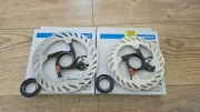 Komplet Tarcze hamulcowe Shimano 105 RT-CL700 160 i 140 Przebieg 10 km