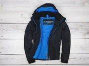 SUPERDRY__ARCTIC SD-WINDCHEATER__CZARNA NA NIEBIESKIM POLARZE__XL-2XL