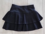 BOUTIQUE plisowana spódniczka CZARNA  XXS 32