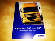 Prospekt DAF Seria CF 2003 j.polski !