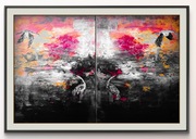 Print kompletu oryginalnych obraz akrylowych z certyfikatem autentyczności