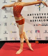 Kostium akrobatyczny Vaiana Aerial Hoop - szarfy/koła Machiki Gym