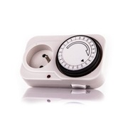 podwójny analogowy programator czasowy marki Lexman