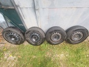 Komplet kół 185/65 r15 4x100 felgi Fiat opony Barum 2022