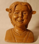 FIONA SYGNOWANA DREWNIANA FIGURKA Z FILMU SHREK 