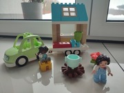 Zestaw klocki LEGO Duplo 10986 Dom rodzinny na kółkach 2+
