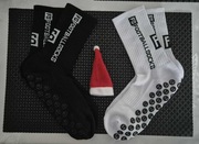 Skarpety antypoślizgowe sportowe, 2 pary, r. 39-42