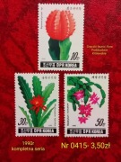 Znaczki flora:0415: kwiaty- Korea Północna 1990r **