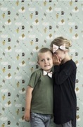 Tapeta Miętowa Ferm Living w latawce Kite 2 ROLKI!