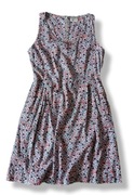 People Tree Organic Cotton letnia sukienka bez rękawów bawełna 16/ 42-44