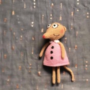 Ryjówka Florka Szydełko Crochet Amigurumi Wzór