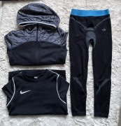 Zestaw chłopięcy treningowy Decathlon Nike Wanabee bluza getry 122-128cm