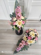 Komplet nagrobny wiązanka bukiet na Cmentarz