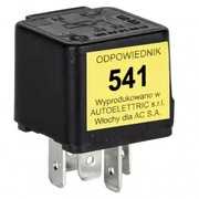 PRZEKAŹNIK 12V/30A TYP 541 AUTOELETTRIC WŁOCHY
