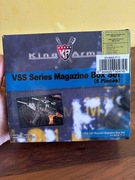 Magazynki mid cap VSS Vintorez oraz AS VAL King Arms 5 szt nowe ASG