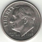 USA 10 centów 2003 P nr 2