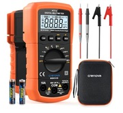 Crenova Multimetr miernik poboru prądu cyfrowy elektryczny tester