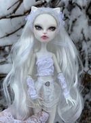monster high lalka catrine g1 ooak custom repaint 