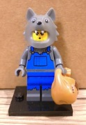 LEGO figurka seria 23 Wilk Kostium z dodatkami