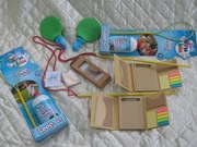 Bańki mydlane i akcesoria i notesy