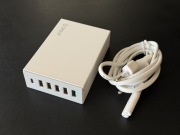 ORICO TSL-6U ładowarka 6-portowa 50W QC2.0 USB-C USB-A