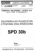 Szlifierka SPD 30 B DTR