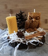 Zestaw świec naturalnych 