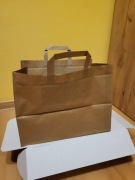 Torby papierowe cateringowe brązowe 