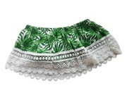 Top bandeau croptop wzór liście 38,M Primark koronka