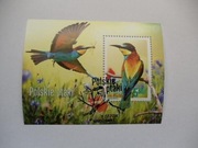 Blok 263 Polskie Ptaki kas FDC 