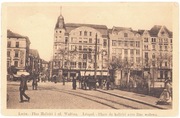 KRESY~ LWÓW~ Plac Halicki i ul. Wałowa~ BANK LWOWSKI ~ 1913