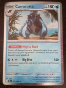 HOLO Carracosta 023/086 Karta POKEMON TCG S&V Black Bolt