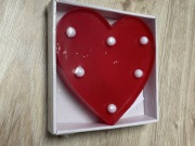 Lampka serduszko LED