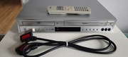 Combo Odtwarzacz DVD+magnetowid VHS HI-FI Stereo Toshiba SD-24VL+pilot
