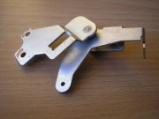 Mechanizmu włączający zapis w magnetofonach M-7000 M-9000 [ZRK / Unitra]