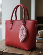 Etui na okulary - brelok, ręczne robiony