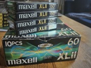 Kasety Magnetofonowe MAXELL XL II 60 CrO2 Type II High Bias NOWE !