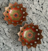 Mosiężne Miseczki Patery 2 sztuki