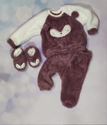 Komplet pluszowy 3el. 62/68