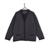 Damski Kardigan Blezer Narzutka Wełna Szary Exit |R. M