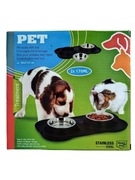 Miseczki dla pas kota stal nierdzewna 2x170ml