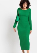 B.P.C. NOWA bez metek zielona sukienka wycięcie na plecach 34/36/38