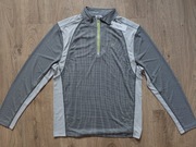 Calvin Klein Micro Grid Half Zip Mid Layer bluza sportowa biegania CK XL 