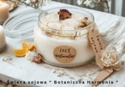 ŚWIECA SOJOWA 300 ml 100% NATURALNA | olejki eteryczne | ręcznie robiona 